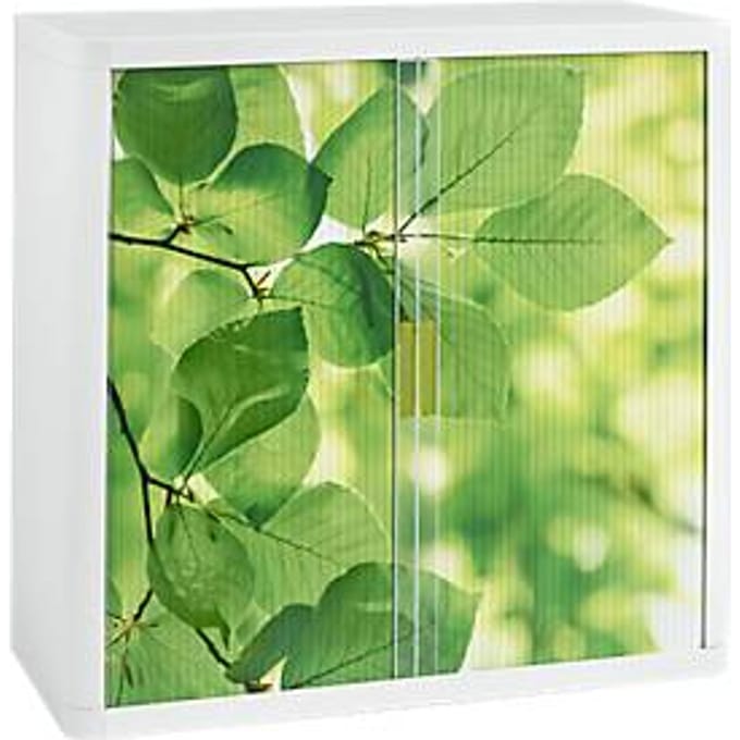 Roldeurkast, roldeuren bladeren, hoogte 1040 mm