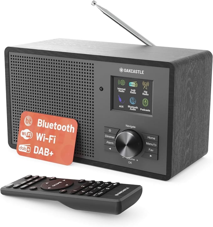 Internetradio met Bluetooth en DAB+ Functionele Radio
