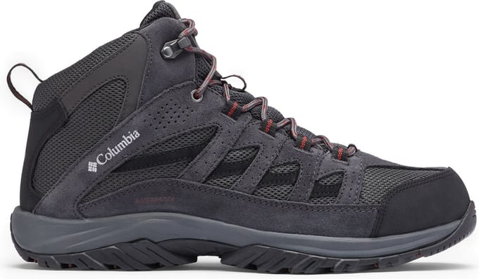 Columbia CRESTWOOD MID WATERPROOF Heren Wandelschoenen - Grey