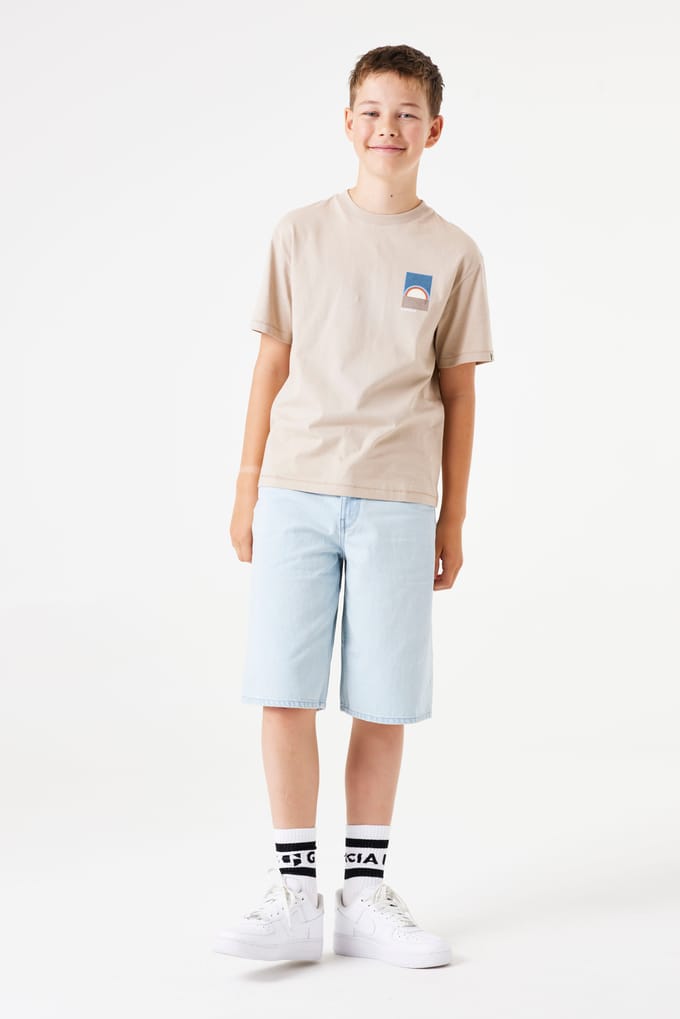 Bermuda in 5-pocketmodel met labeldetails