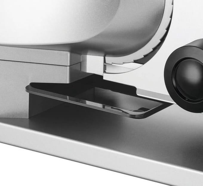 Unold Vleessnijmachine 78826 Metaal Plus - slicer - Zilver/zwart - 100 W