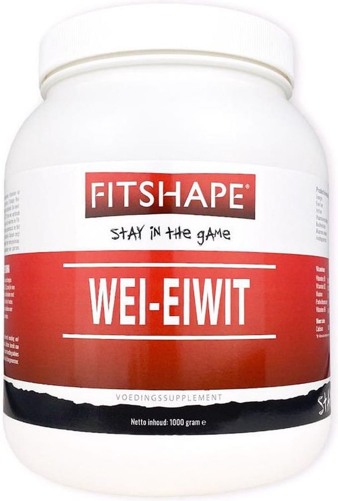 FITSHAPE WEI EIWIT VANILLE