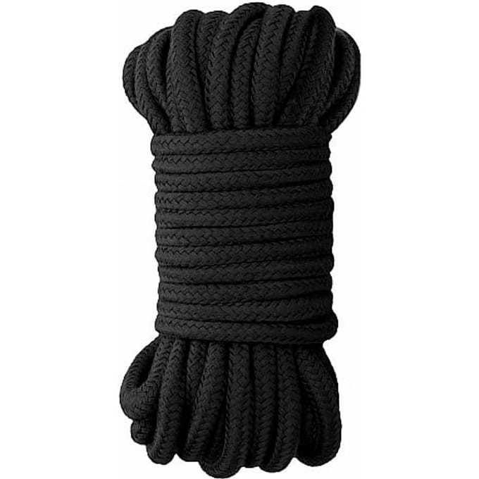 Ouch! Japans Bondage Touw voor Stoute Spellen - 10m - Zwart