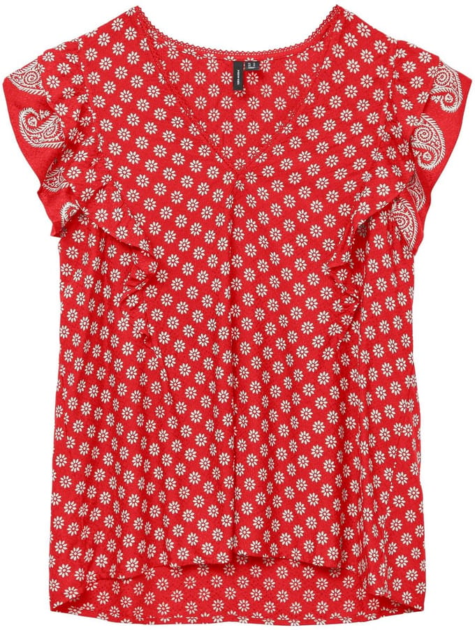 Vero Moda Simi Savanna Shirt Dames - Maat M
