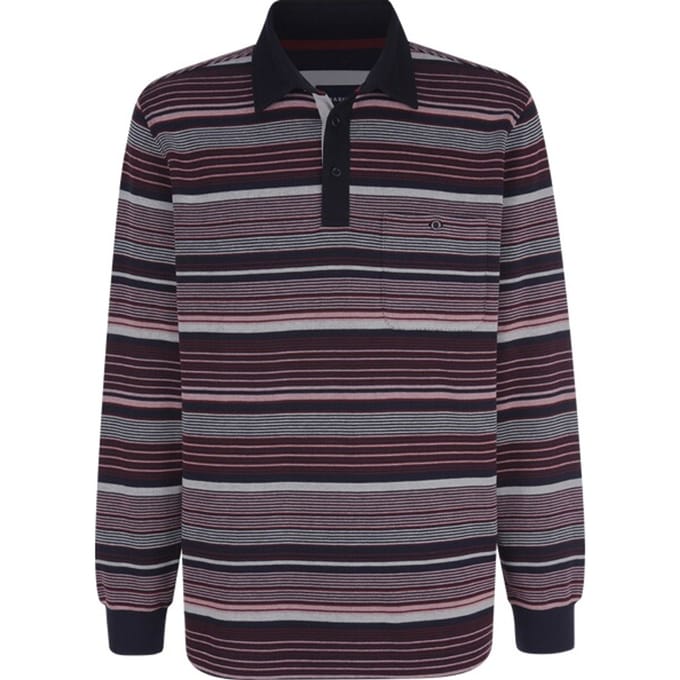Babista herren Sweatshirt - 60/62 - donkerblauw - Plus Size