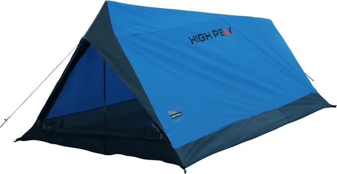 High Peak Minilite Tunneltent - 2-Persoons - Blauw