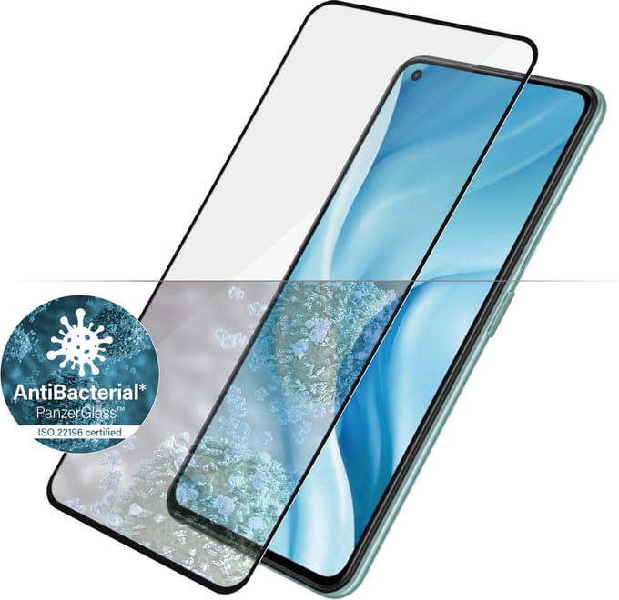 PanzerGlass Screenprotector geschikt voor Xiaomi Mi 11 Lite Glazen | PanzerGlass Edge to Edge Screenprotector - Case Friendly - Zwart