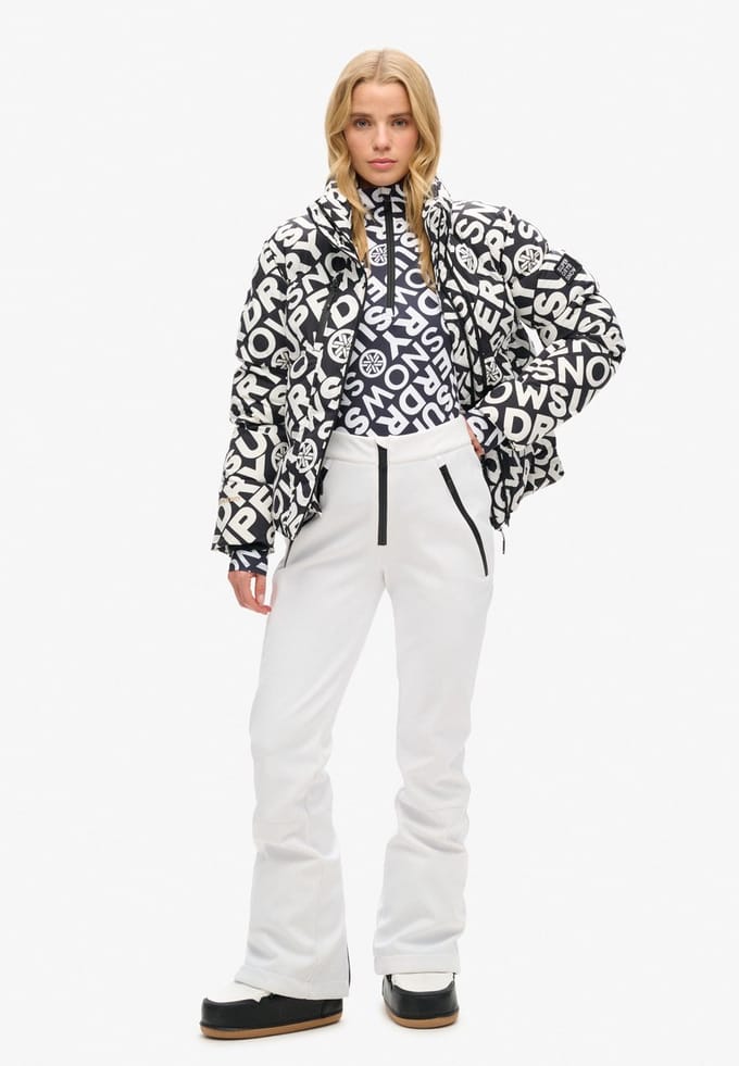 Superdry - Slimfit Softshell skibroek - Dames - Skibroeken