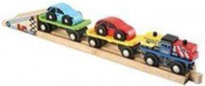 Mentari, Houten Trein 3-delig (inclusief rails)