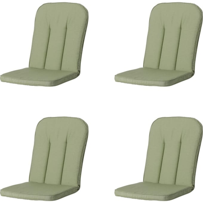 Madison - Tuinkussen Carlo / Calvia Panama sage - Ca. 100x48 cm - Set van 4