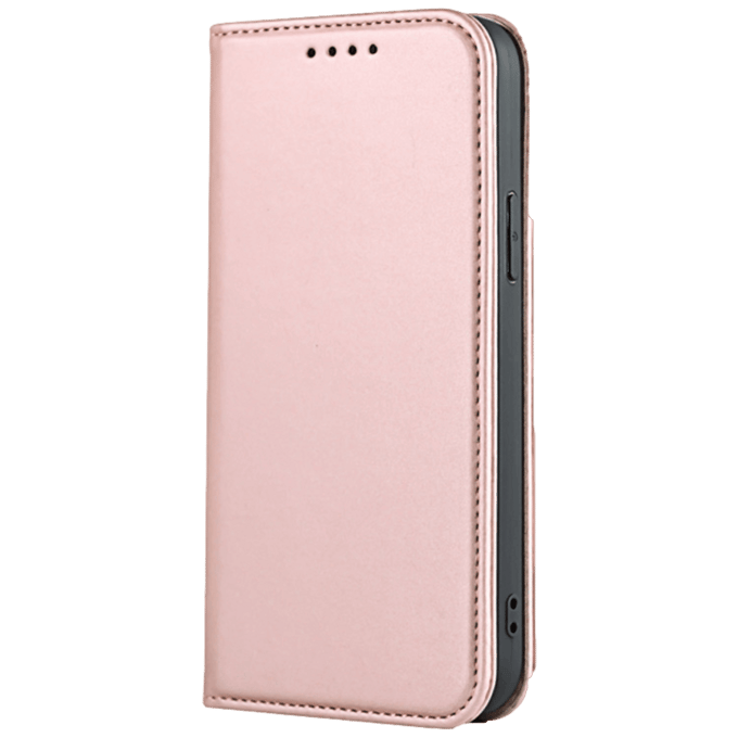 CaseBody iPhone 12 Mini Lux Bookcase Hoesje Roségoud