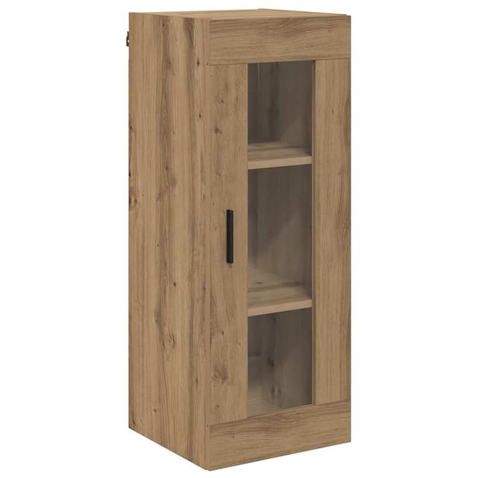 vidaXL Wandkast Artisan Eiken 34,5 x 34 x 90 cm