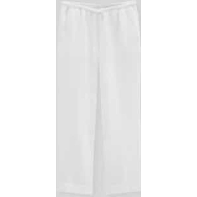 straight fit linnen broek van puur linnen