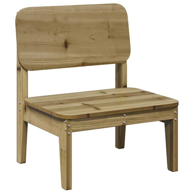 vidaXL - Tuinstoelen - 2 - st - 60x52,5x72 - cm - geïmpregneerd - hout