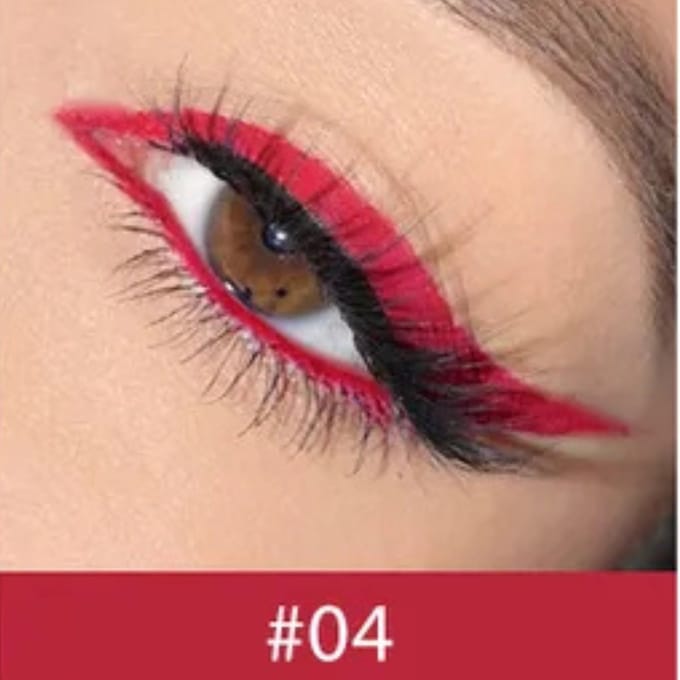 Waterproof Matte Gel Eyeliner - 04 Dark Red - 0.2g