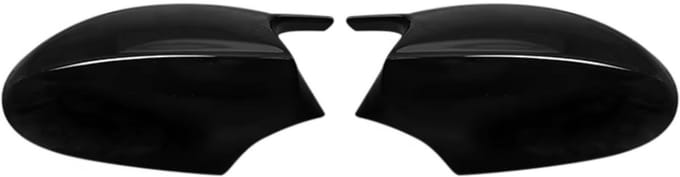 Spiegelkappen - Voor BMW E90/E91/E92/E81 PRE-LCI - Auto accessoires - M3 stijl - Gloss Zwart