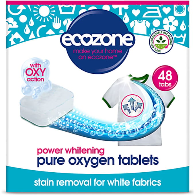 Ecozone Pure Oxygen Whitener Vlekverwijderaar Tabletten Witte Was