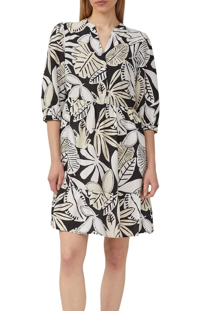 s.Oliver  Dresses Black Größe: 42 | Blusenkleider Outlet | Damen | Schwarz
