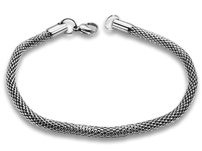 Montebello Armband Ninette - 316L Staal - Slang - 4,2mm - 20cm