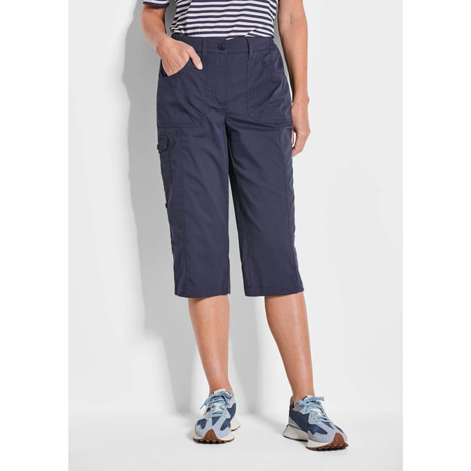 Goldner Capribroek Sportieve outdoorbroek, elastische tailleband