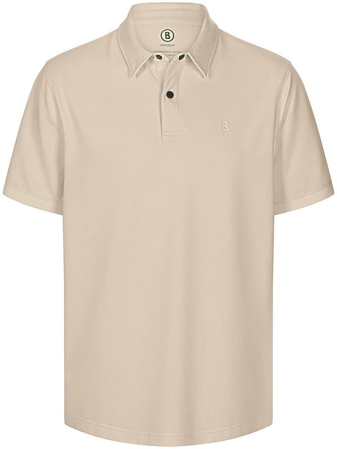 Poloshirt Van Bogner beige