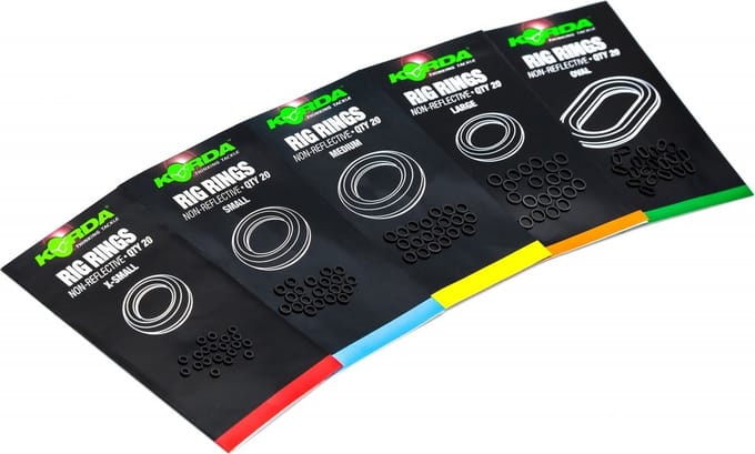 Korda Rig Rings Oval Qty:20