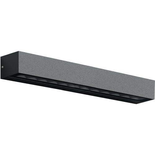 KS Verlichting Score Muurlamp Zwart Large