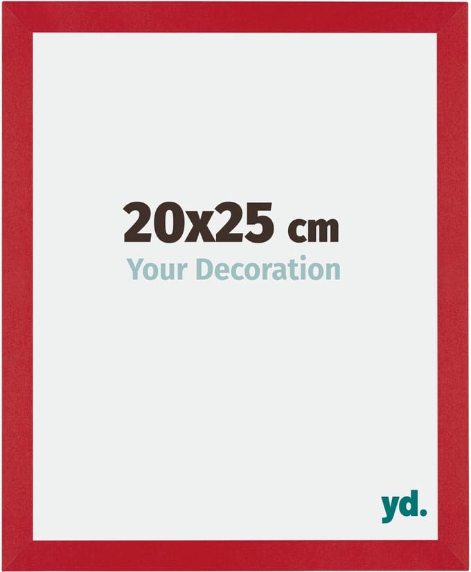 Your Decoration - Fotolijst 20x25 cm - MDF - Rood - Mura
