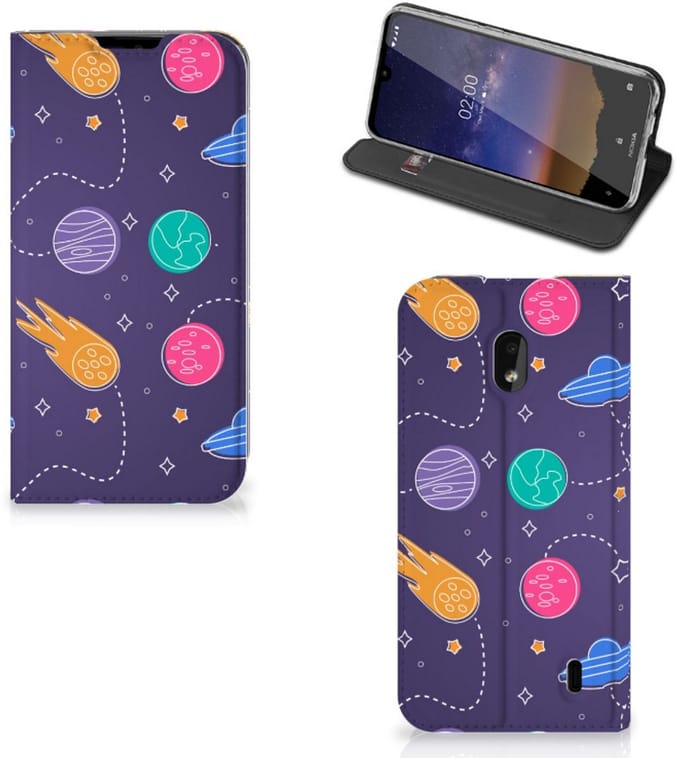 Nokia 2.2 Hippe Standcase Space