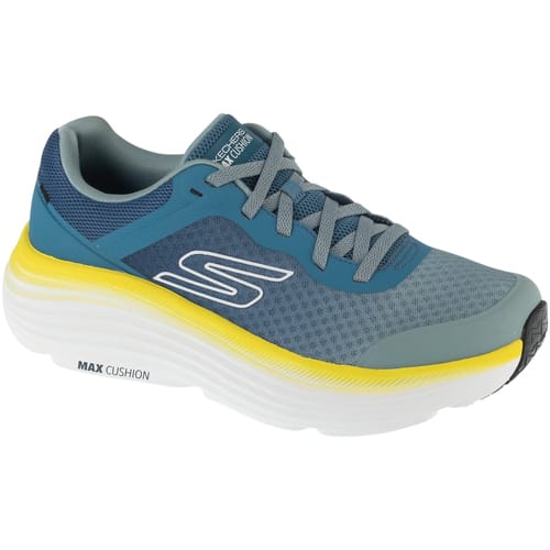 Skechers Max Cushioning Endeavor, Mannen, Grijs, Hardloopschoenen, maat: 41