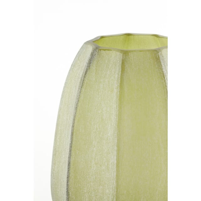 Light & Living - Vaas BRADLEY - Ø17x23.5cm - Groen