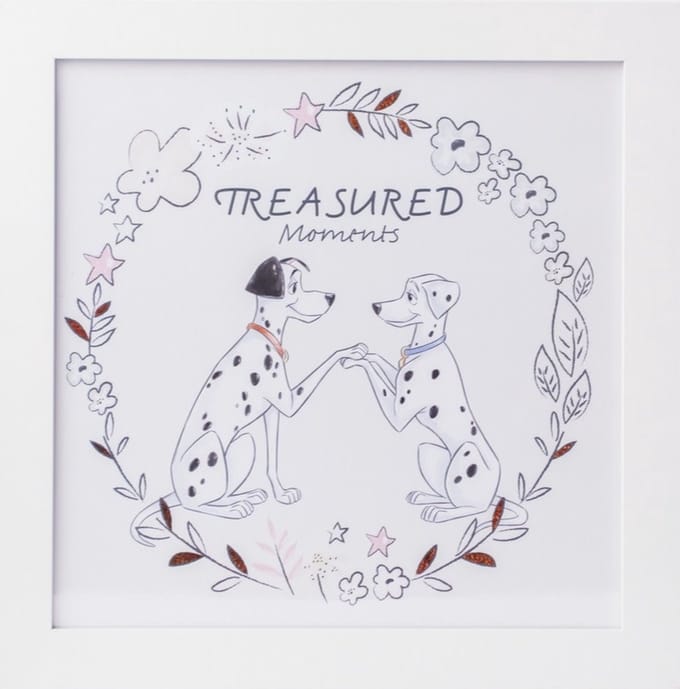 101 Dalmatiërs - Art Print 30x30 cm met kader