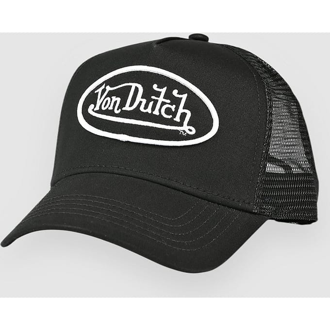 Von Dutch Staple Trucker Cap zwart