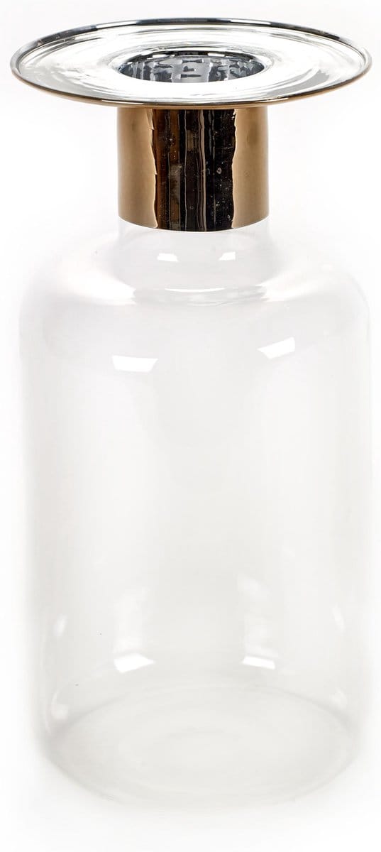 Serax - Vaas - glas - goud - D13 x H28 cm - Opening 5 cm