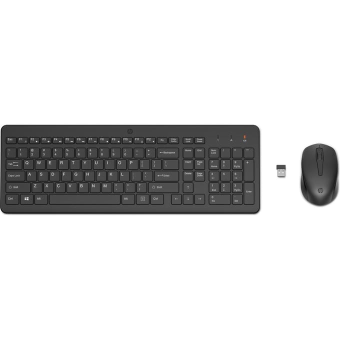 HP 330 - toetsenbord en muis set - QWERTY - Engels - zwart
