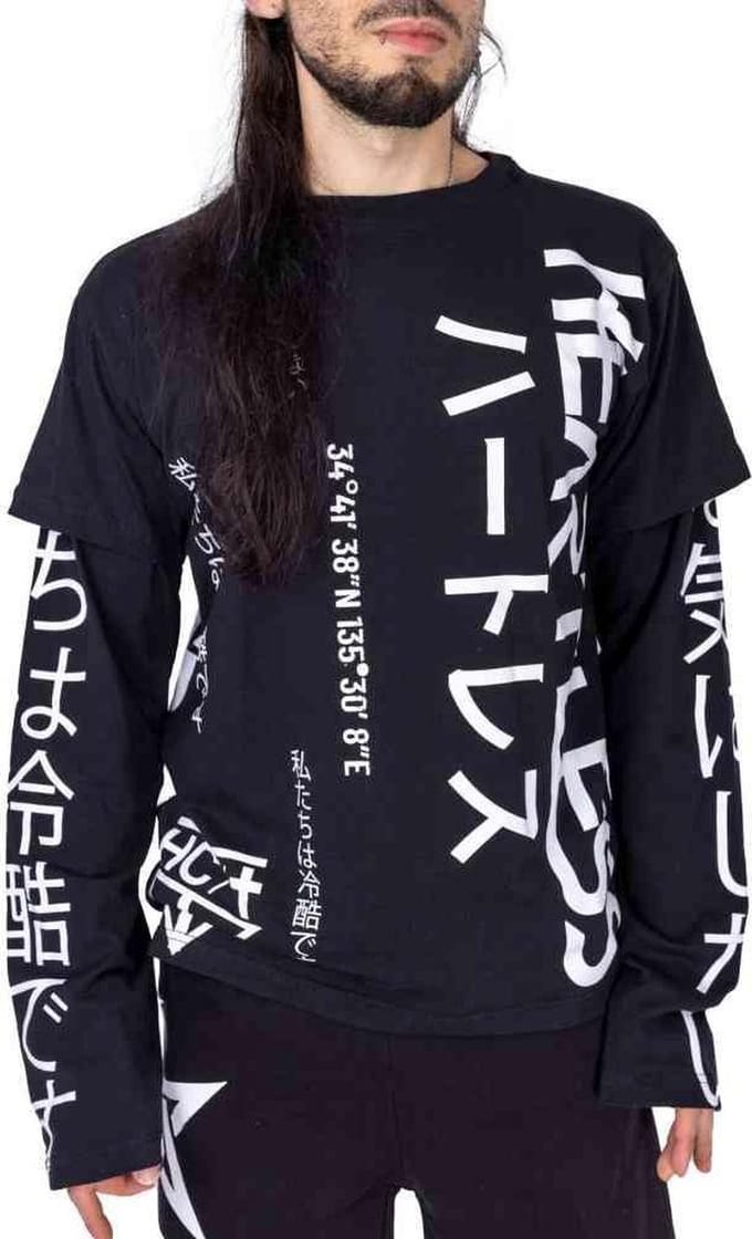 Heartless - HEARTLESS SYNDICATE Longsleeve shirt - M - Zwart