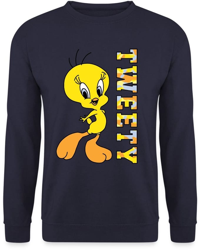 Looney Tunes Tweety Camouflage Sweater Heren