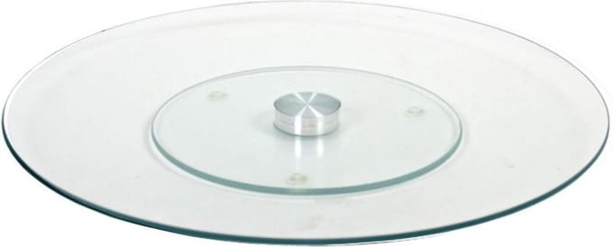 GER Alice draaiplateau - kristal glas - Ø 35 cm