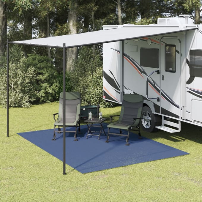 vidaXL - Tenttapijt - 3,5x2,5 - m - blauw
