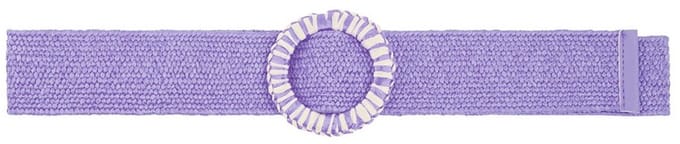 YWG - Kleurrijke riem met print - 105 cm - Paars