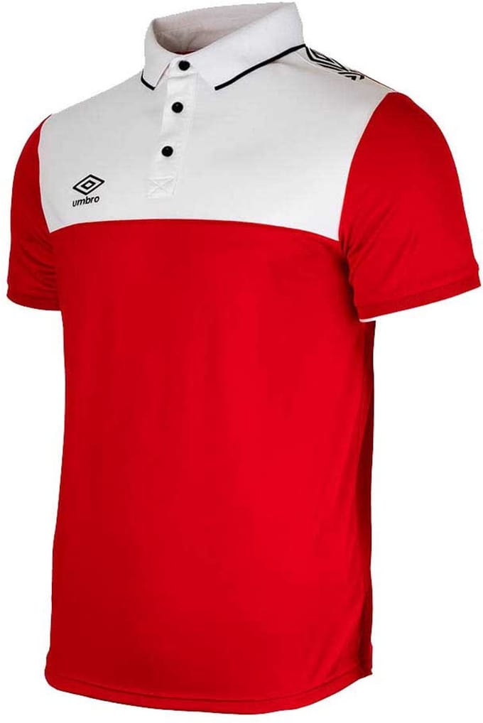 Umbro Victoria Korte Mouw Poloshirt Rood L Man