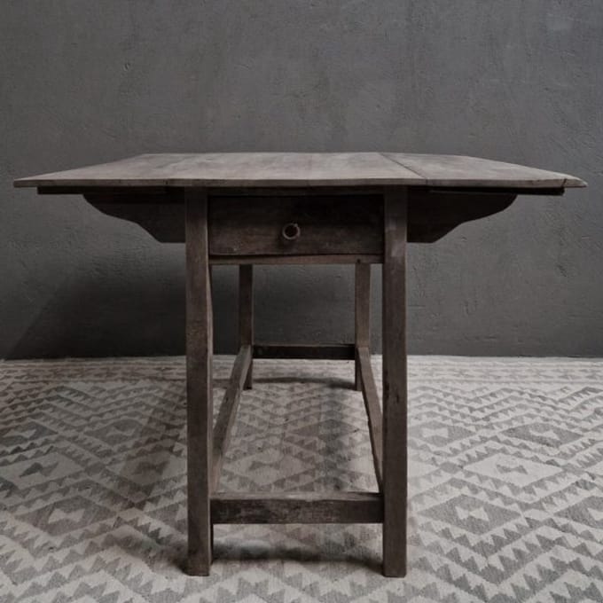 LUKSA| KLAPTAFEL| BIJZETTAFEL| HOUTEN TAFEL| LANDELIJK