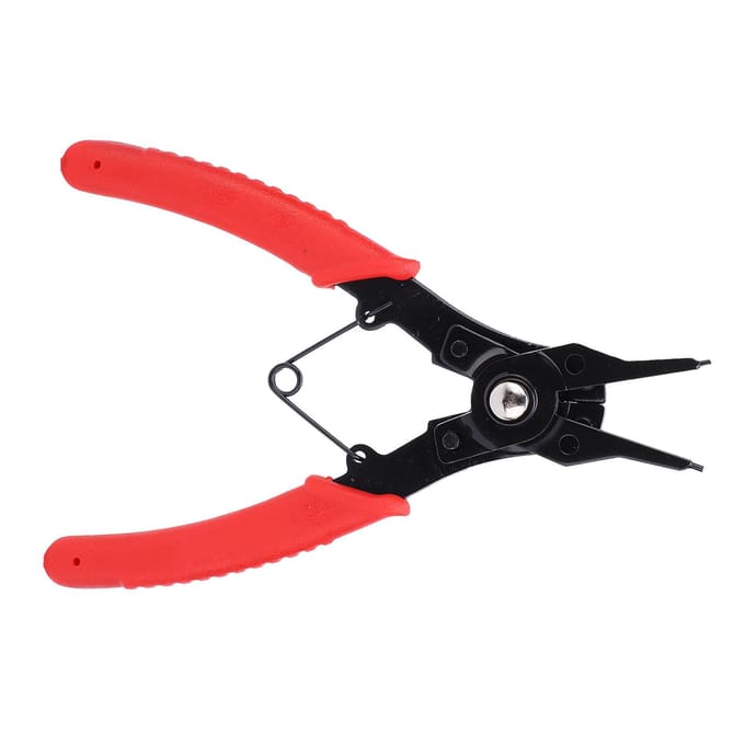 Borgveertang Multifunctioneel 4 In 1 Koolstofstaal Handgereedschap Vervangbare Klemtip black