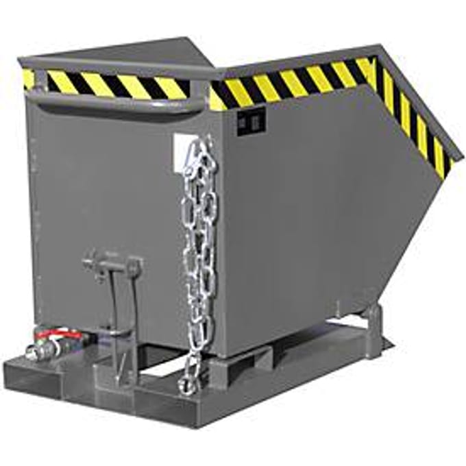 Spaander kiepbak SKK 250, grijs
