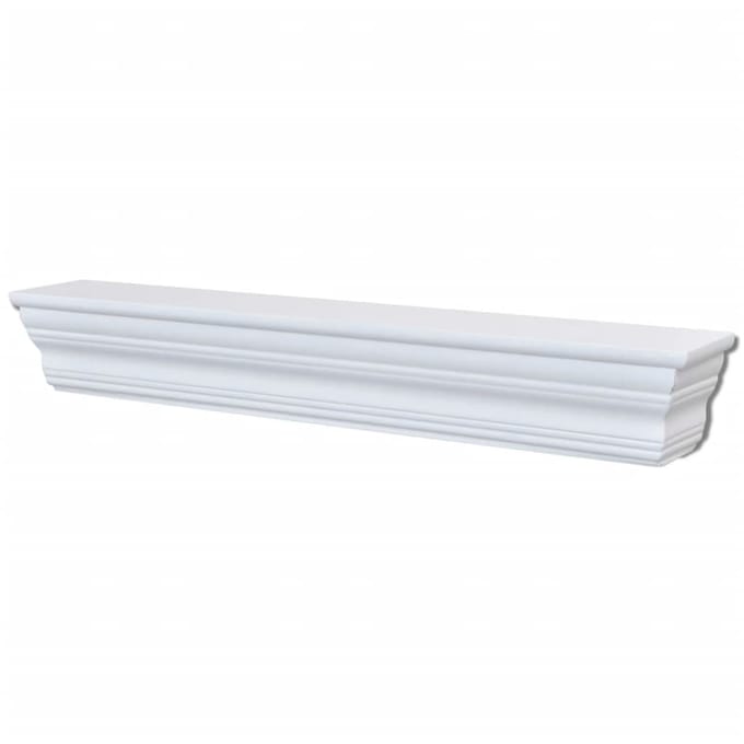 vidaXL - Wandschappen - Aaliyah - 2 - st - wit