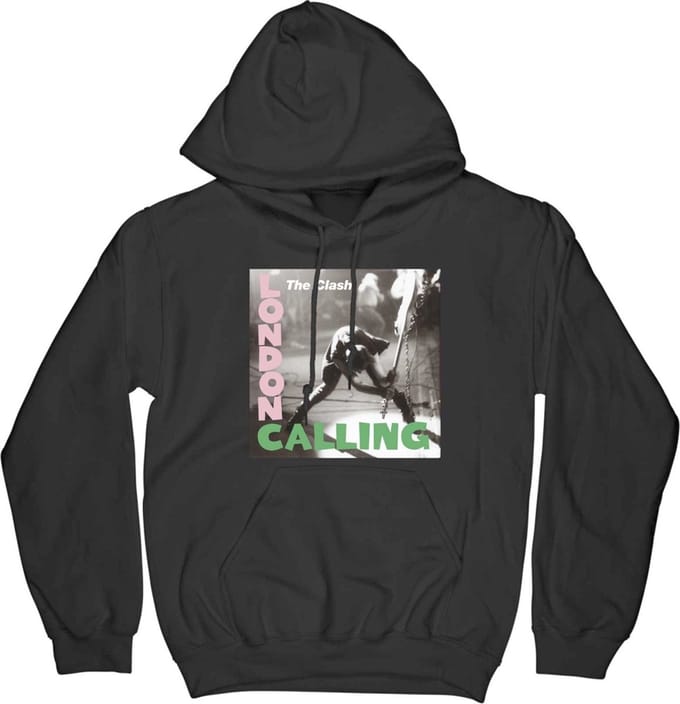 The Clash - London Calling Hoodie/trui - M - Zwart