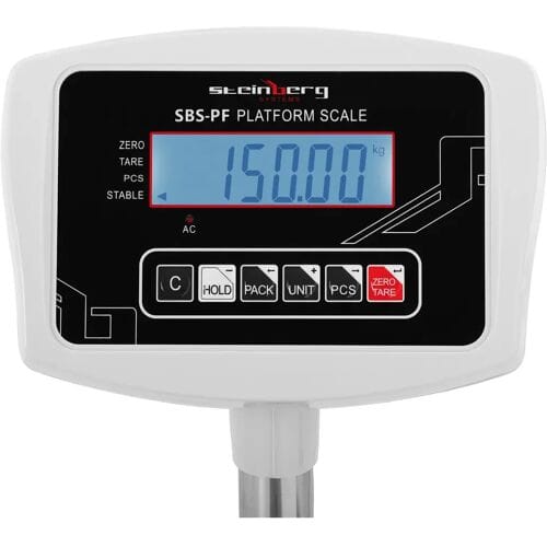 Steinberg Systems Platformweegschaal - 150 kg / 0,05 kg - 60 x 45 cm - LCD 10030034