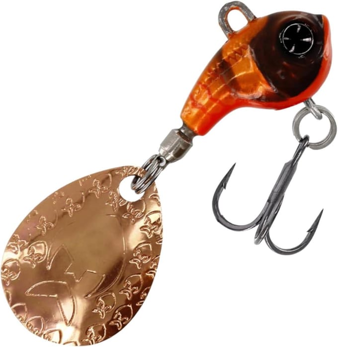 Westin Dropbite Tungsten Spin Tail Jig 2,2cm 18gr Fire Craw