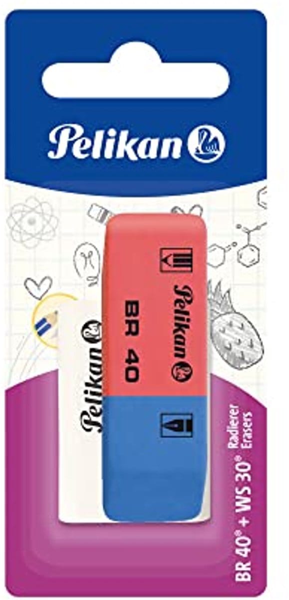 Rubberen Gommen 2 Stuks – Ideaal voor Potlood en Inkt