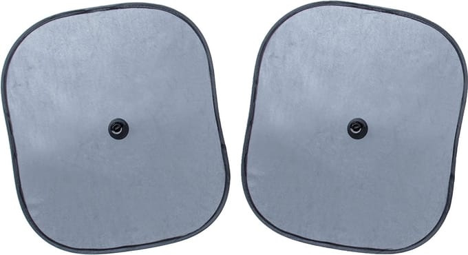 Babyjem Zwart 2 Stuks Zonnescherm 1110731